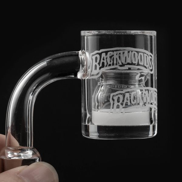 

Новая скошенный край кварц сосиска + Кварц Вставка Всплеск масла вставка чаша для стекла вода Bongs Dab Oil Rig