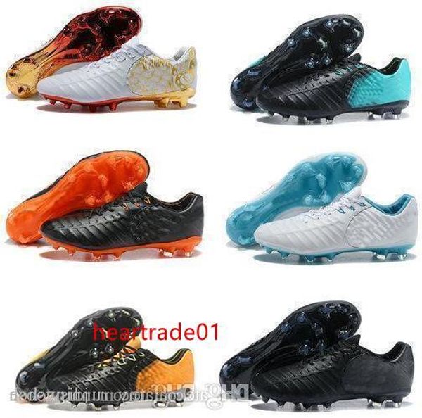 

vii tiempo legend fg 7 cr7 футбольные бутсы мужчины шесть выбор яркие цвета мода высокое качество футбольная обувь размер в 39-45