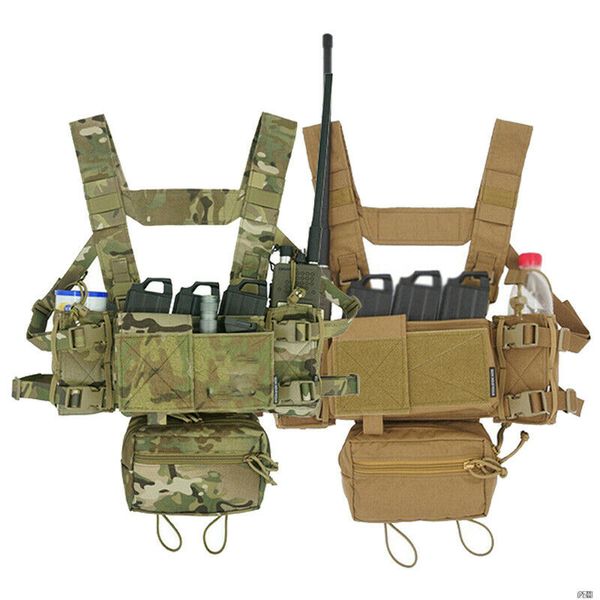 

tactical ss micro fight chassis mk3 mk4 chest rig 500d multicam/brown