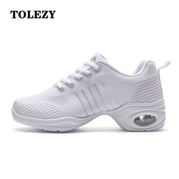 

мягкая подошва breath танцевальная обувь кроссовки для женщин практики обувь современного танца jazz drop-перевозка груза eu35-40