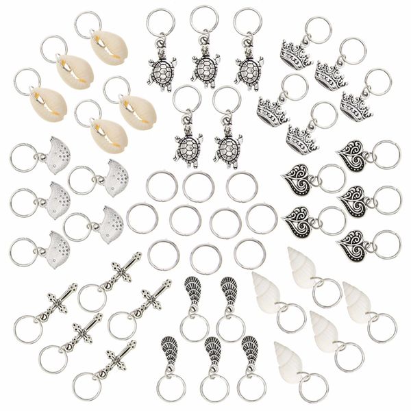 

65pcs/set measure necklace twisted heart shaped ruler pendant scale measuring tape jewelry gift teacher student, Golden;white