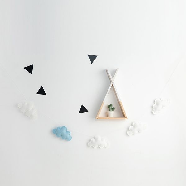 

2 x гостиная висит облака гирлянда декор рождество свадебная вечеринка декор