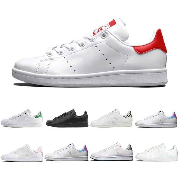

mens leather designer trainers smith women casual shoes green black white blue red pink mens stan fashion shoe flats sneakers