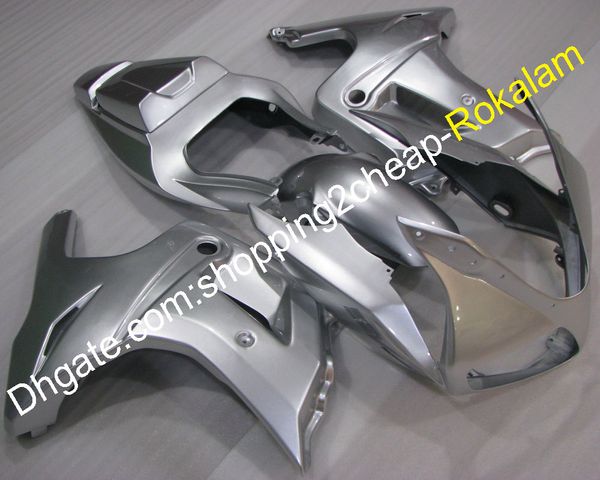 Motosiklet Parçaları SV650 03-13 SUZUKI SV 650 2003-2013 SV650S Tüm Gümüş ABS Motobike Fairing Kiti