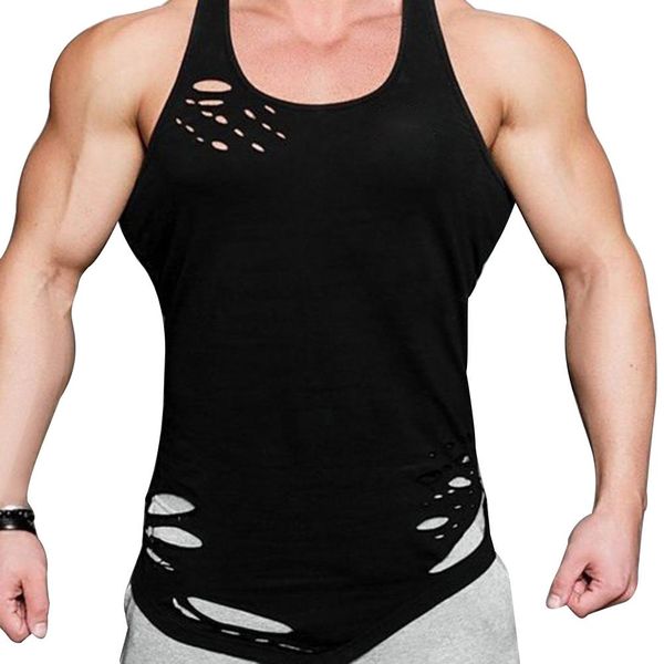 

men fitness singlet sleeveless shirt cotton muscle guys brand undershirt for boy vest gyms clothing bodybuilding tank top, White;black