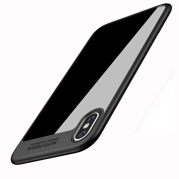 

телефон чехол для iphone x прозрачный пк tpu силиконовый чехол