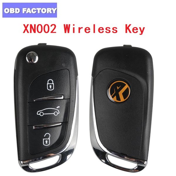 

5pcs xhorse xn002 wireless remote key for ds type english universal remote key 3 buttons work with vvdi2 and vvdi tool