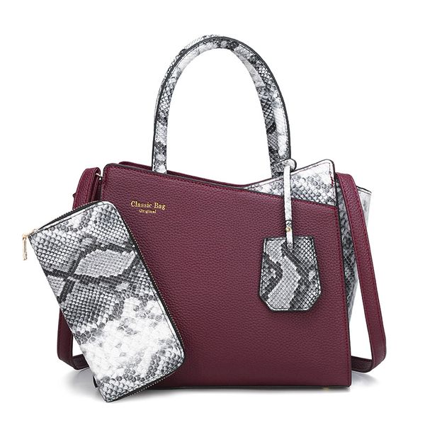 

designer luxury handbags purses women handbags handle satchel purse shoulder bag crossbody bag 2pcs sacs Ã main designer
