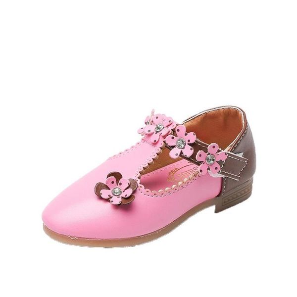 

fashion rubber baby sneaker child girls floral casual single leather anti-slip princess shoes great gift to baby