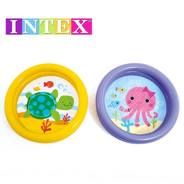 

intex59409 infants inflatable swimming pool bathtub fishing pool oceans ball family 61 cm