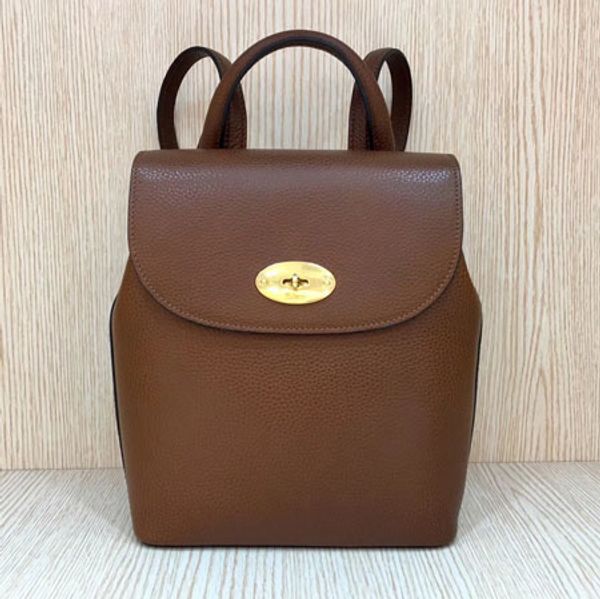 

female leather backpack soft imported cow leather hasp casual bags two sizes store exclusive quality