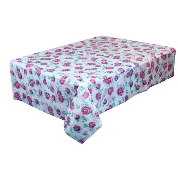 

waterproof oilproof plastic tablecovers table cloth cover plaid flower party catering events tableware 170*170cm ap28