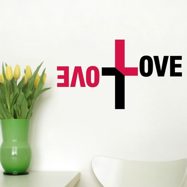 

love wall art decal home decor famous & inspirational quotes living room bedroom removable wall stickers