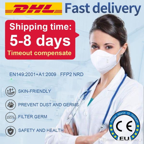 

DHL CE FDA доказал KN95 с клапаном Антипылевая маска для лица складной FFP2 без клапана N95 3M защитные пылезащитные PM2. 5 маски Бесплатная доставка