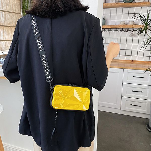 

women mini box bags personality uneven surface handbag female makeup storage bag waterproof washing luggage bag shoulder bags