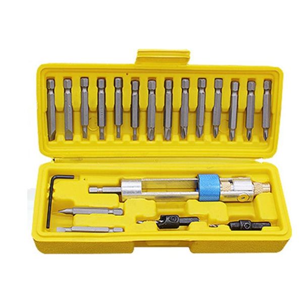 

20 piece set high speed steel countersunk head bit screwdriver screwdriver conversion double hold quick change half time drill