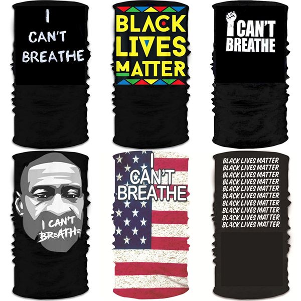 

i cant breatheoutdoor usa flag magic headscarf bandana cycling masks head neck scarves windproof sport face mask with filter design #445, Black