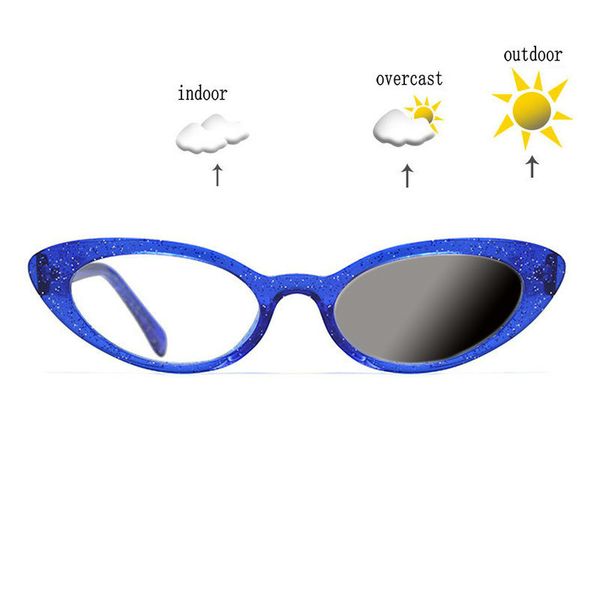 

cat sunglasses pchromic multifocal progressive reading glasses women cat diopter eyeglasses bifocal eyewear for near fml, White;black