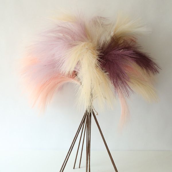 

5pcs/lot simulation konjac grass artificial pe flowers for home decoration pgraphy props wedding backdrop road lead fake grass