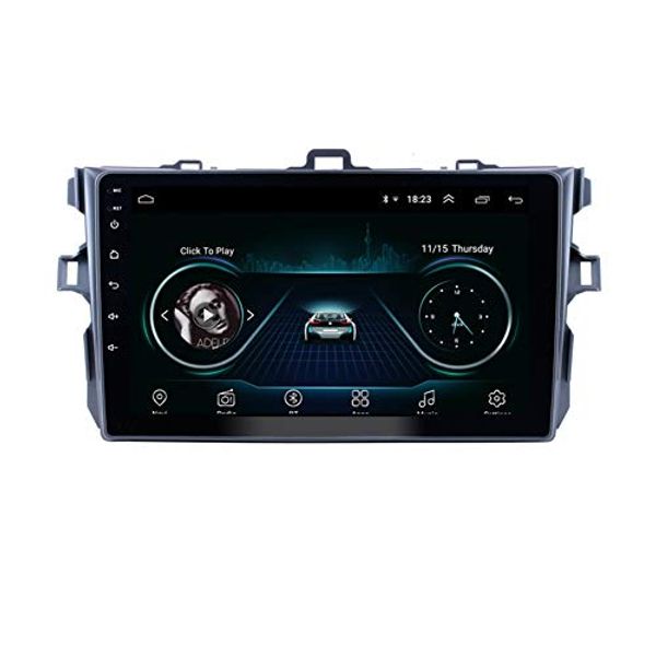

gps navigation system car head unit 9 inch android 9.0 for 2006 -2012 toyota corolla auto stereo support rearview camera usb