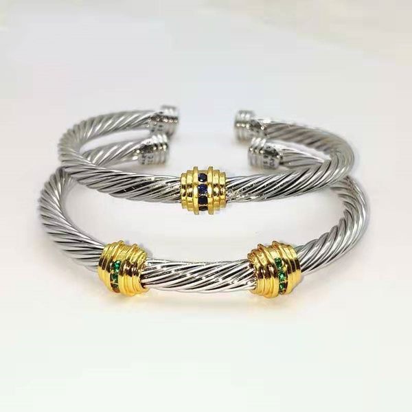

Dy environmental protection copper plating genuine gold popular joker bracelet, Golden;silver