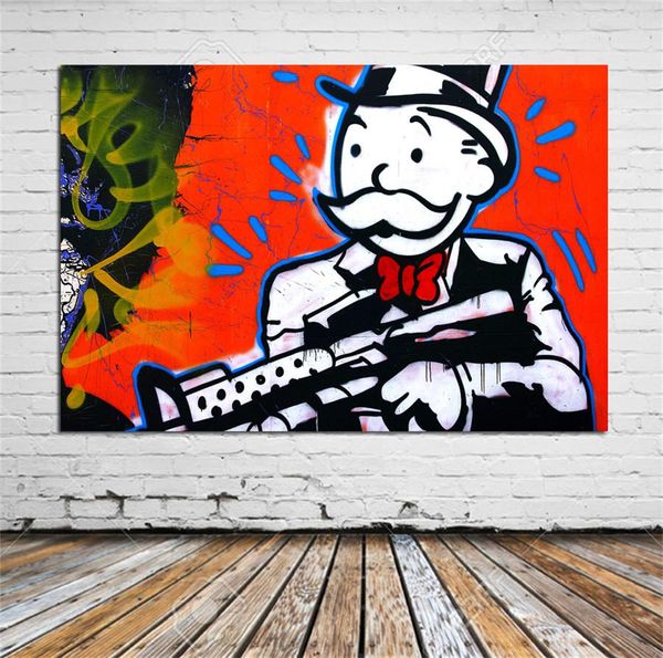 

алек монополия -1, hd печать на холсте home decor art painting (без рамки / в рамке