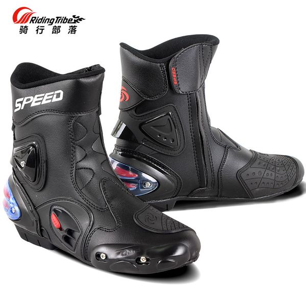 

motorcycle boots in the long-distance racing off-road locomotive shoes mid-calf