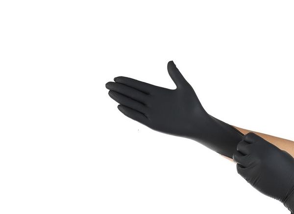 

woman latex protective waterproof oil acid and nitrile gloves powder-rubber comfortable glove qaqi3o