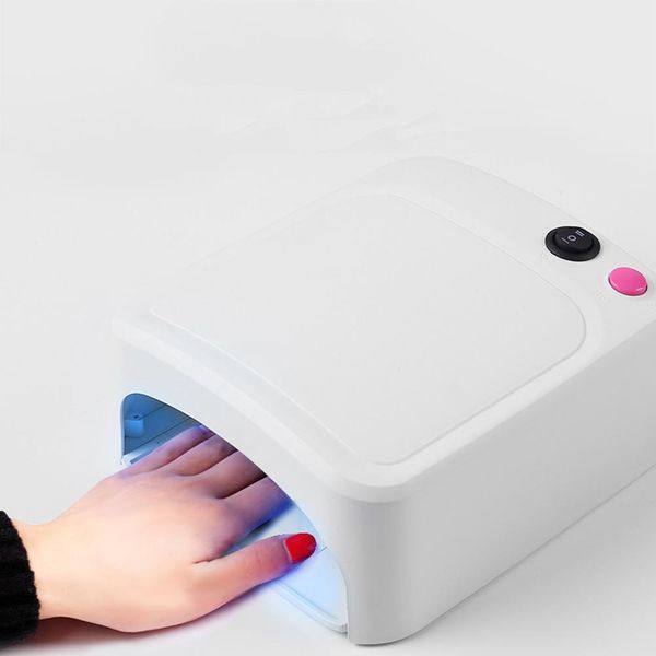 

36w uv nail lamp timed polish gel dryer curing light manicure ptherapy tool nail art tool fast drying dryer lamp