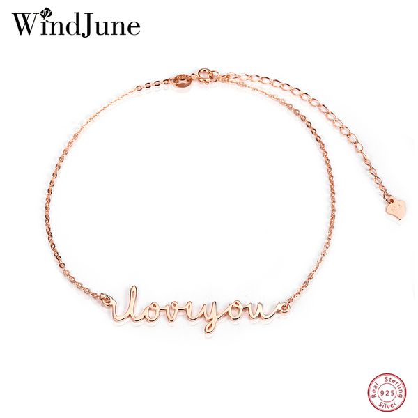 

windjune 925 sterling silver personalized name bracelet women bracelets & bangles custom name bracelet jewelry gift dropshipping, Golden;silver