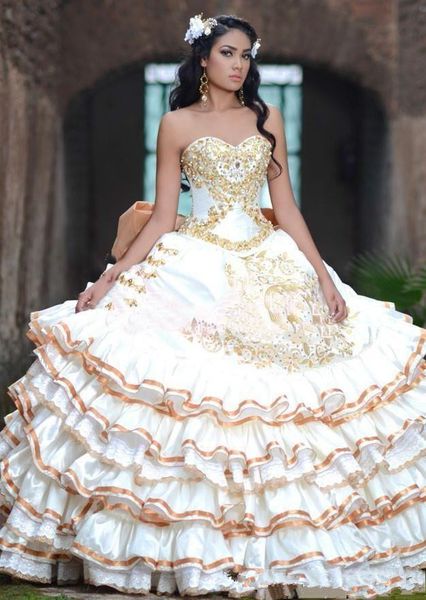 

урожай ретро милая бальное платье quinceanera платья с золотыми кружевными аппликациями зашнуровать назад на заказ vestidos de quinceanera п, Blue;red