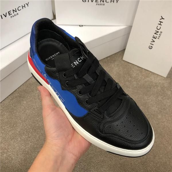 

new comfortable wear-resistant board shoes leather big-name menss shoes casual fashion luxury trend lace-up low-sneakers men shoes 9899, Black