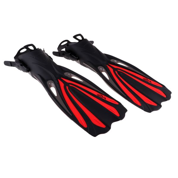 

adjustable snorkeling diving fins scuba swimming flippers