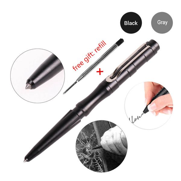 

Dhl elf defen e upplie tactical pen ecurity protection per onal defen e tool gray black color tactical pen afety edc