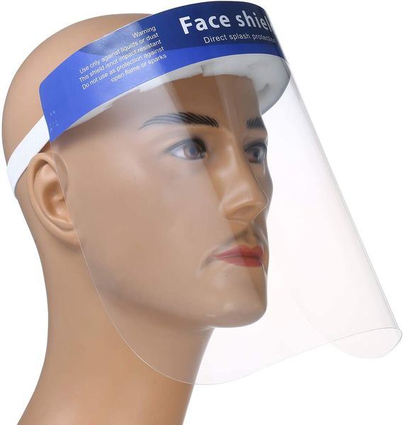 

Анти-слюна одноразовая защитная маска для лица Жидкостойкая полная маска для лица прозрачная лицевая крышка Маска козырек защита от брызг брызг