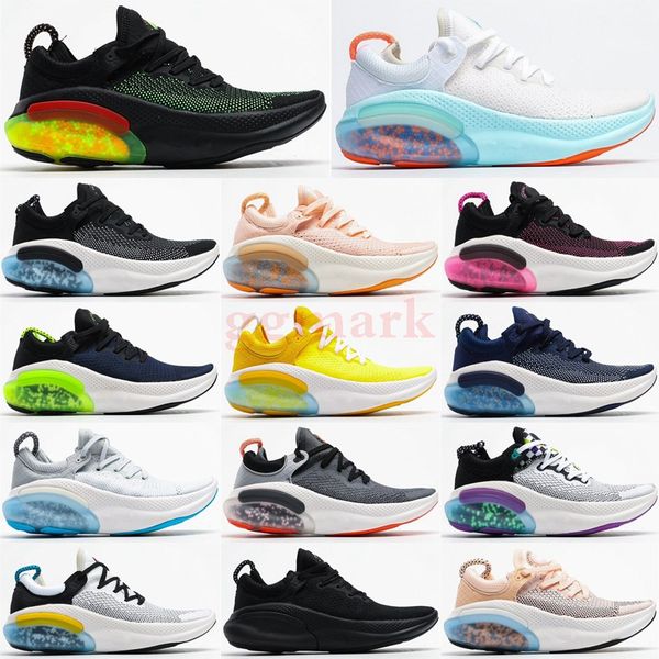 

2020 joyride run fk мужские женские кроссовки тройной черный белый платина racer синий конструкторы спортивные кроссовки полезность кроссовк