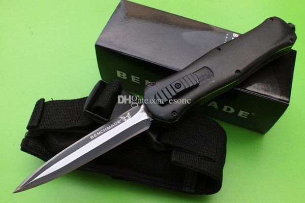 

Benchmade Mchenry 3300 Infidel Ebony Handle дополнительные ножи неверных с двойным лезвием тактический нож нож для кемпинга ножи подарок нож