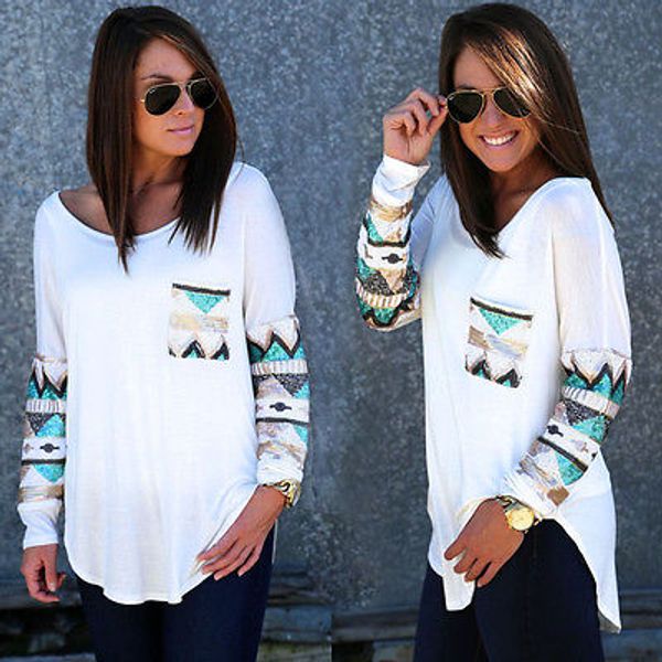 

summer casual shirt blouse new fashion womens ladies long sleeve lace