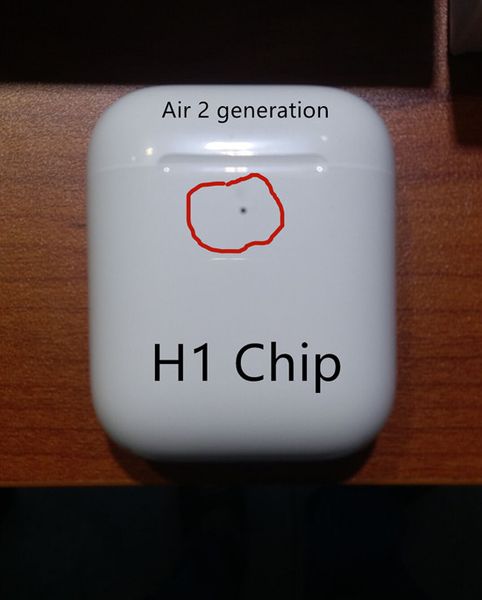 

Airpod h1 chip generation 2 wirele charging bluetooth headphone earbud headphone