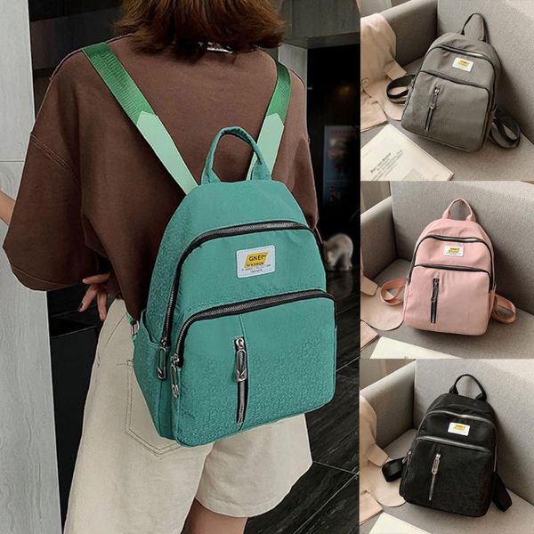 

женщины рюкзак студенческая мода личность сумка свежий и дикий уличный рюкзак