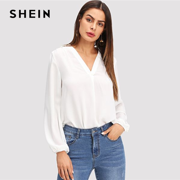 blusa de manga caida