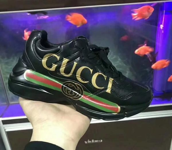 

1fLOUIS VUITTON Sawtooth Sole Ретро кроссовки GUCCI Мужчины и Женщины GG Mesh Спортивные кроссовки L