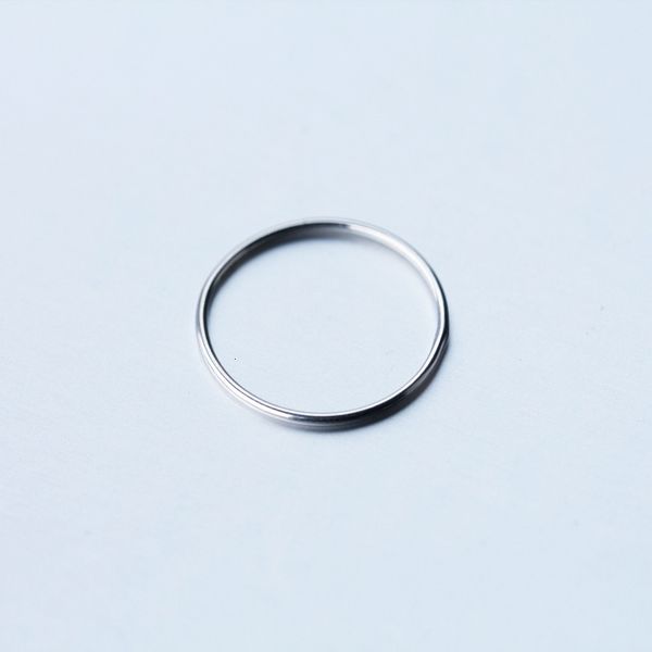 

so (1mm thin) real. 925-sterling-silver 1mm thin ring fine jewelry knuckle /midi pinky finger ring gtlj1176, Golden;silver