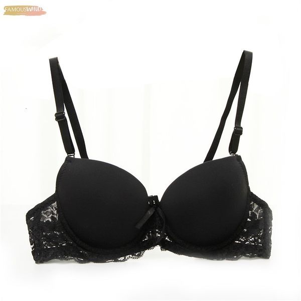 

lingerie women bra seamless push up brasier bra underwear ladies super push up bras for women padded underwire mujer, Red;black