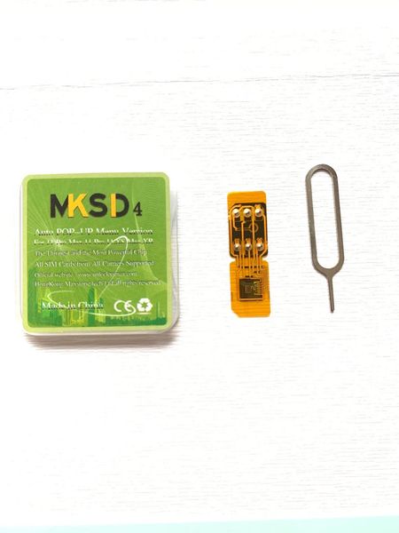 

mksd4 gold chip sim iccid+mnc unlock card unlocking for ios13. 4.1 iphone11 pro max x xs max xr unlock all carriers us uk africa japan gevey
