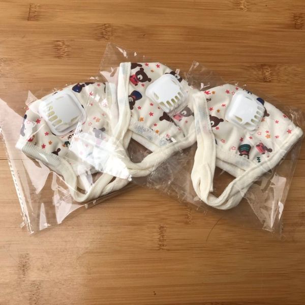 

анти-загрязнение маски, пылезащитные маски, моющиеся и многоразовые маски медведь шаблон детские маски