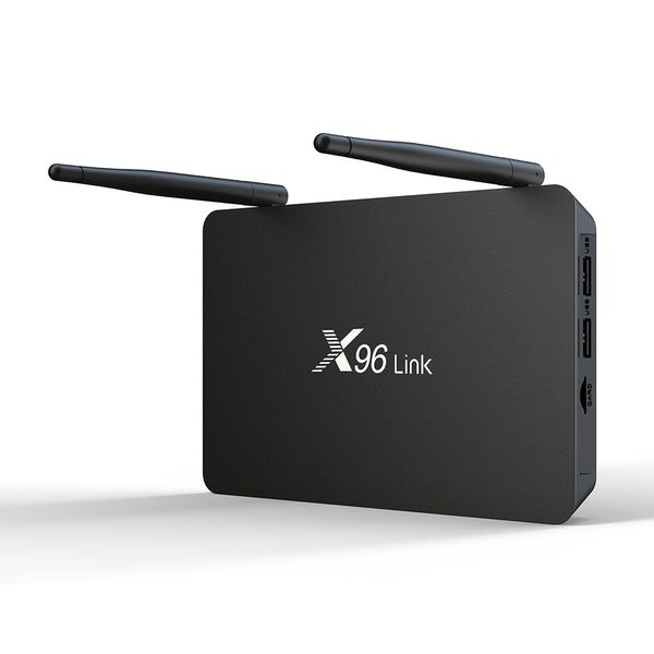 X96 Link Android 7.1 Amlogic S905W Smart TV Box 2GB 16GB 100M LAN 2.4G + 5G Бренд WiFi 4K Media Player