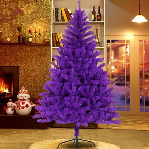 

1.8m / 180cm purple luxury encryption christmas tree christmas l supermarket home decorative supplies