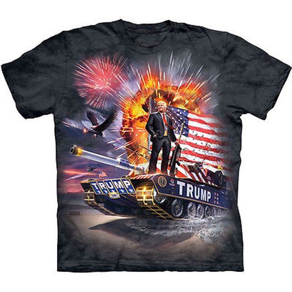 

the mountain president make america great again election shirt, White;black