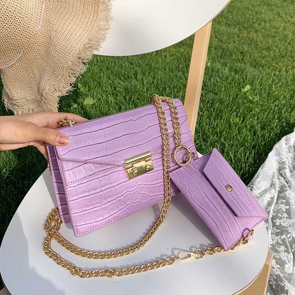 

women square pack shoulder bag fashion stone pattern messenger bags famous crossbody bag clutch wallet handbags